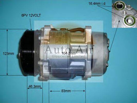 AUTO AIR GLOUCESTER 147486P Компрессор, кондиционер