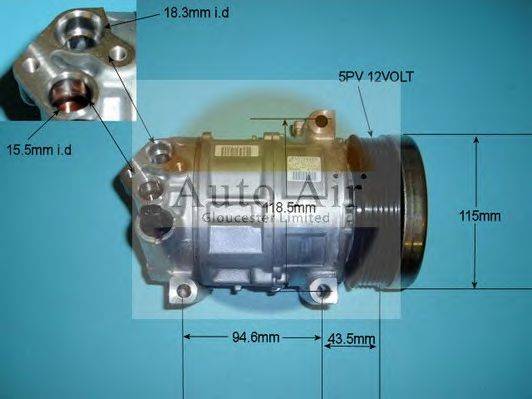 AUTO AIR GLOUCESTER 147488 Компрессор, кондиционер