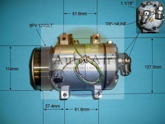 AUTO AIR GLOUCESTER 147589 Компрессор, кондиционер