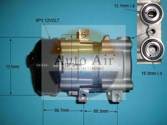 AUTO AIR GLOUCESTER 148145 Компрессор, кондиционер