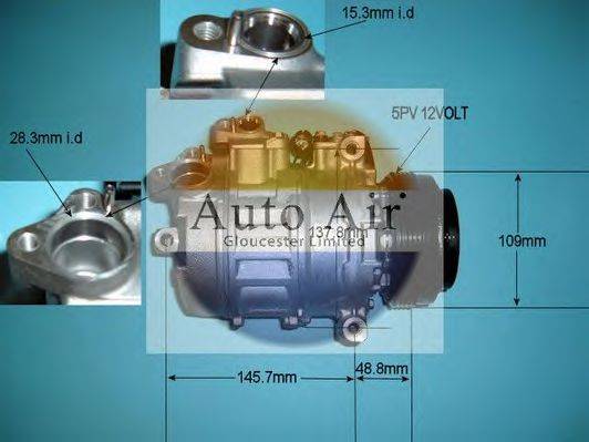 AUTO AIR GLOUCESTER 146464 Компрессор, кондиционер