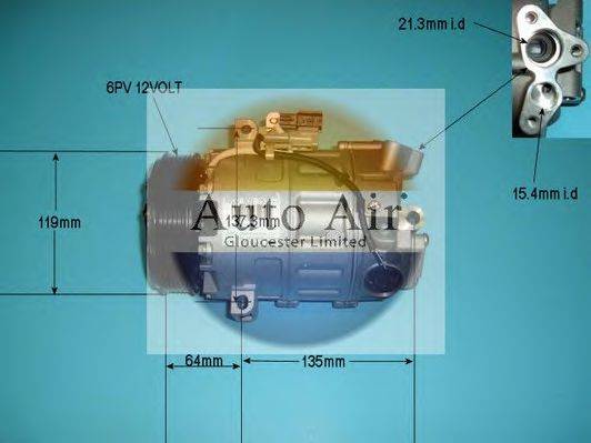 AUTO AIR GLOUCESTER 149732 Компрессор, кондиционер