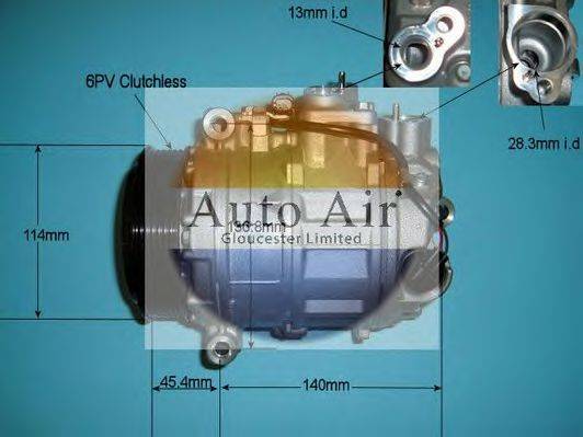 AUTO AIR GLOUCESTER 146256P Компрессор, кондиционер