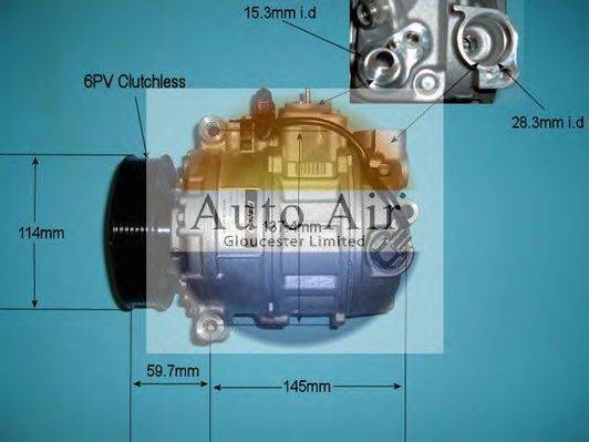 AUTO AIR GLOUCESTER 149652 Компрессор, кондиционер