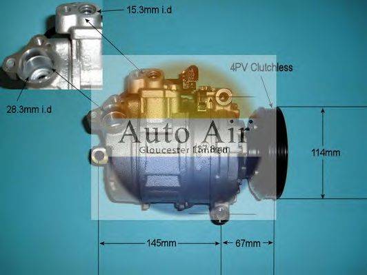 AUTO AIR GLOUCESTER 149697P Компрессор, кондиционер