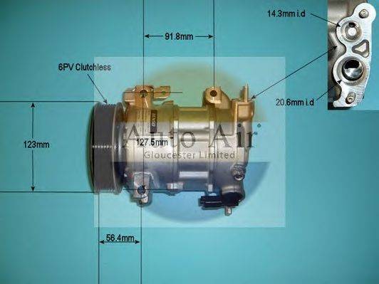 AUTO AIR GLOUCESTER 149641 Компрессор, кондиционер