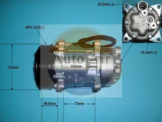AUTO AIR GLOUCESTER 141437R Компрессор, кондиционер