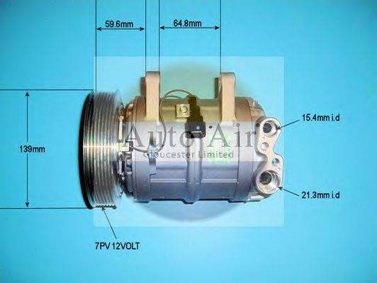 AUTO AIR GLOUCESTER 149654 Компрессор, кондиционер