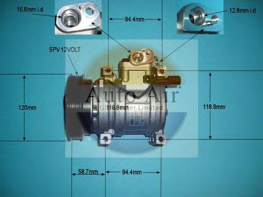 AUTO AIR GLOUCESTER 149774 Компрессор, кондиционер