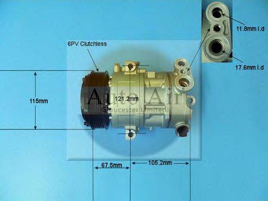 AUTO AIR GLOUCESTER 141447P Компрессор, кондиционер