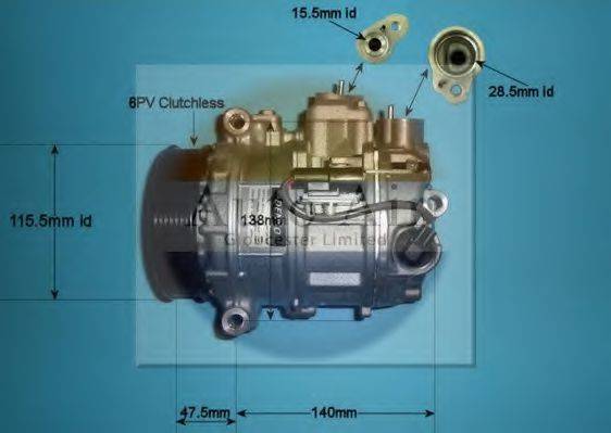AUTO AIR GLOUCESTER 140039 Компрессор, кондиционер