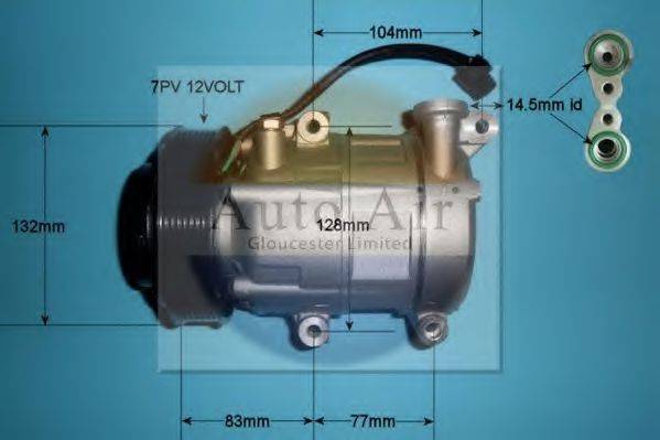 AUTO AIR GLOUCESTER 140321P Компрессор, кондиционер