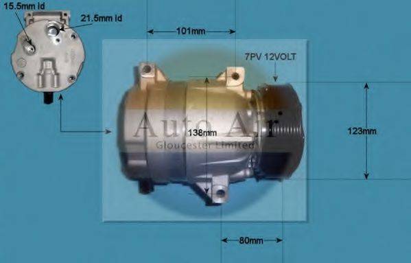 AUTO AIR GLOUCESTER 141117 Компрессор, кондиционер