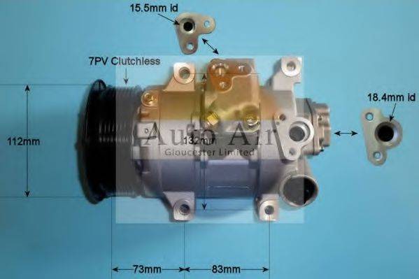 AUTO AIR GLOUCESTER 146209P Компрессор, кондиционер