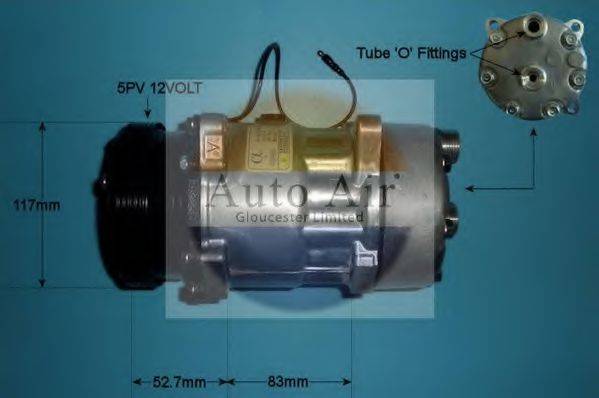 AUTO AIR GLOUCESTER 147882P Компрессор, кондиционер