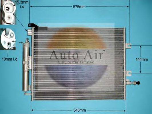 AUTO AIR GLOUCESTER 161093A Конденсатор, кондиционер
