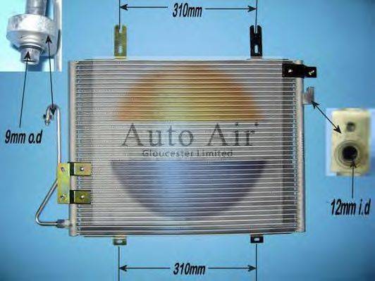 AUTO AIR GLOUCESTER 161272 Конденсатор, кондиционер