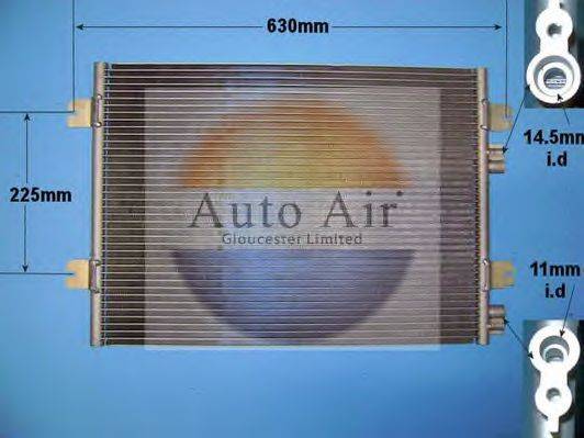 AUTO AIR GLOUCESTER 161312A Конденсатор, кондиционер