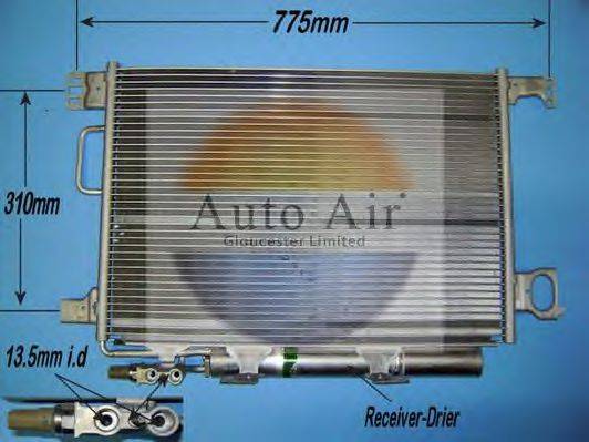 AUTO AIR GLOUCESTER 161316A Конденсатор, кондиционер