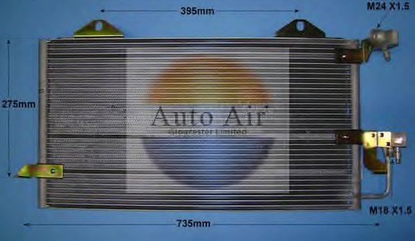 AUTO AIR GLOUCESTER 164883 Конденсатор, кондиционер