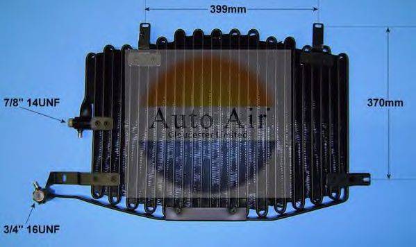 AUTO AIR GLOUCESTER 166150 Конденсатор, кондиционер