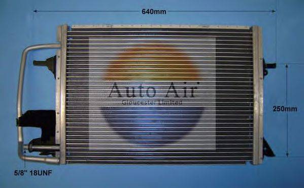 AUTO AIR GLOUCESTER 166510 Конденсатор, кондиционер