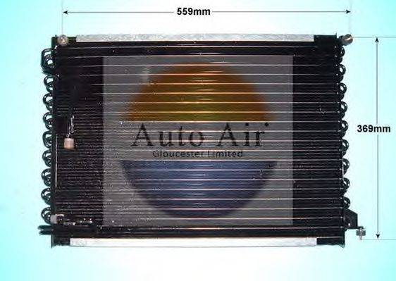 AUTO AIR GLOUCESTER 166535 Конденсатор, кондиционер