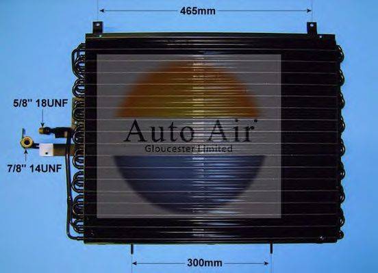 AUTO AIR GLOUCESTER 166579 Конденсатор, кондиционер