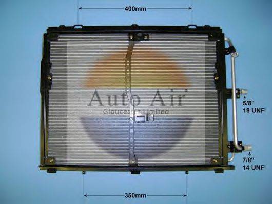 AUTO AIR GLOUCESTER 166582 Конденсатор, кондиционер
