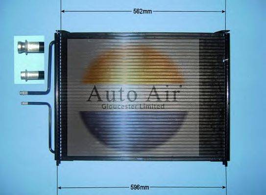 AUTO AIR GLOUCESTER 161278 Конденсатор, кондиционер