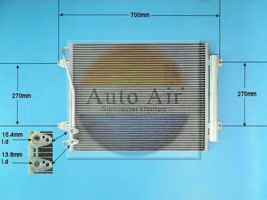 AUTO AIR GLOUCESTER 161322 Конденсатор, кондиционер