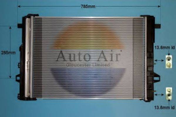 AUTO AIR GLOUCESTER 161399 Конденсатор, кондиционер