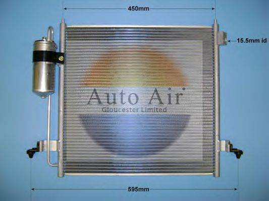 AUTO AIR GLOUCESTER 162090 Конденсатор, кондиционер