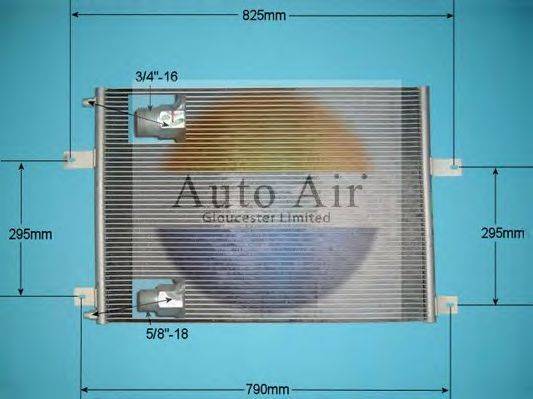 AUTO AIR GLOUCESTER 169930 Конденсатор, кондиционер