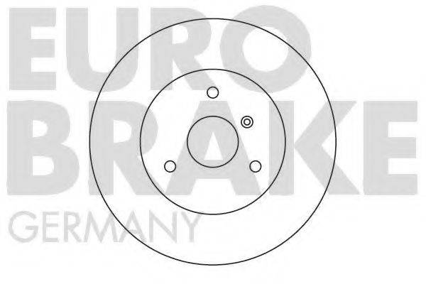 EUROBRAKE 5815203348 Тормозной диск