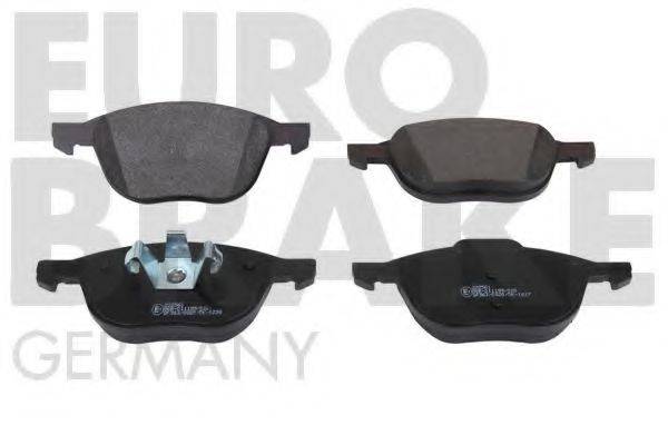 EUROBRAKE 5502222561 Комплект тормозных колодок, дисковый тормоз