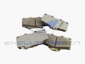 MDR MFP2291 Комплект тормозных колодок, дисковый тормоз