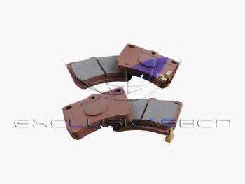 MDR MFP2332 Комплект тормозных колодок, дисковый тормоз