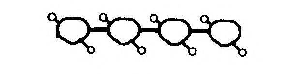 BGA MG9300 Прокладка, впускной коллектор
