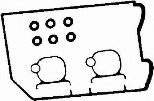 BGA RK4370 Комплект прокладок, крышка головки цилиндра