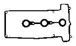 BGA RK6318 Комплект прокладок, крышка головки цилиндра