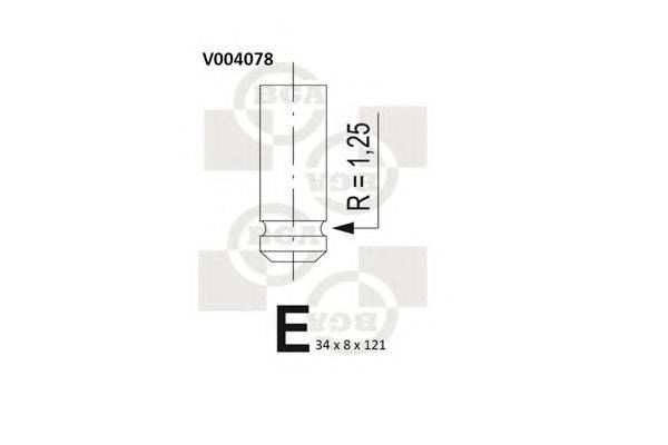 BGA V004078 Выпускной клапан