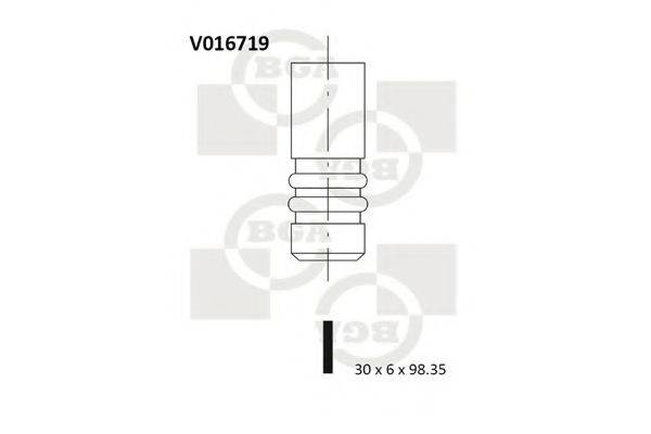 BGA V016719 Выпускной клапан