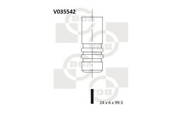 BGA V035542 Выпускной клапан