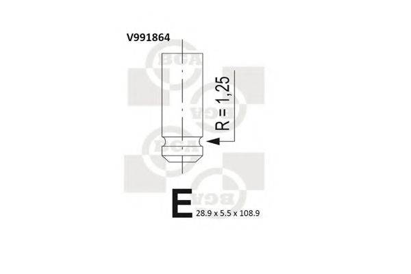 BGA V991864 Выпускной клапан