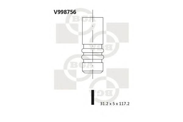 BGA V998756 Впускной клапан
