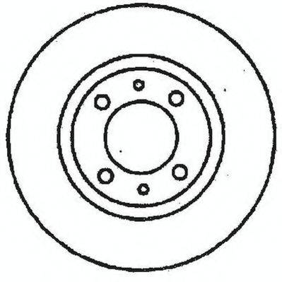 JURID 561120J Тормозной диск