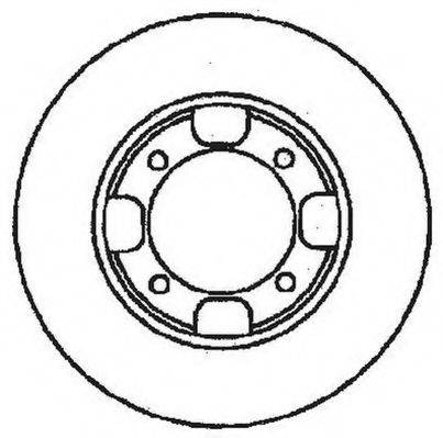 JURID 561286J Тормозной диск