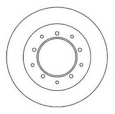JURID 561353J Тормозной диск
