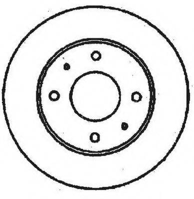 JURID 561390J Тормозной диск